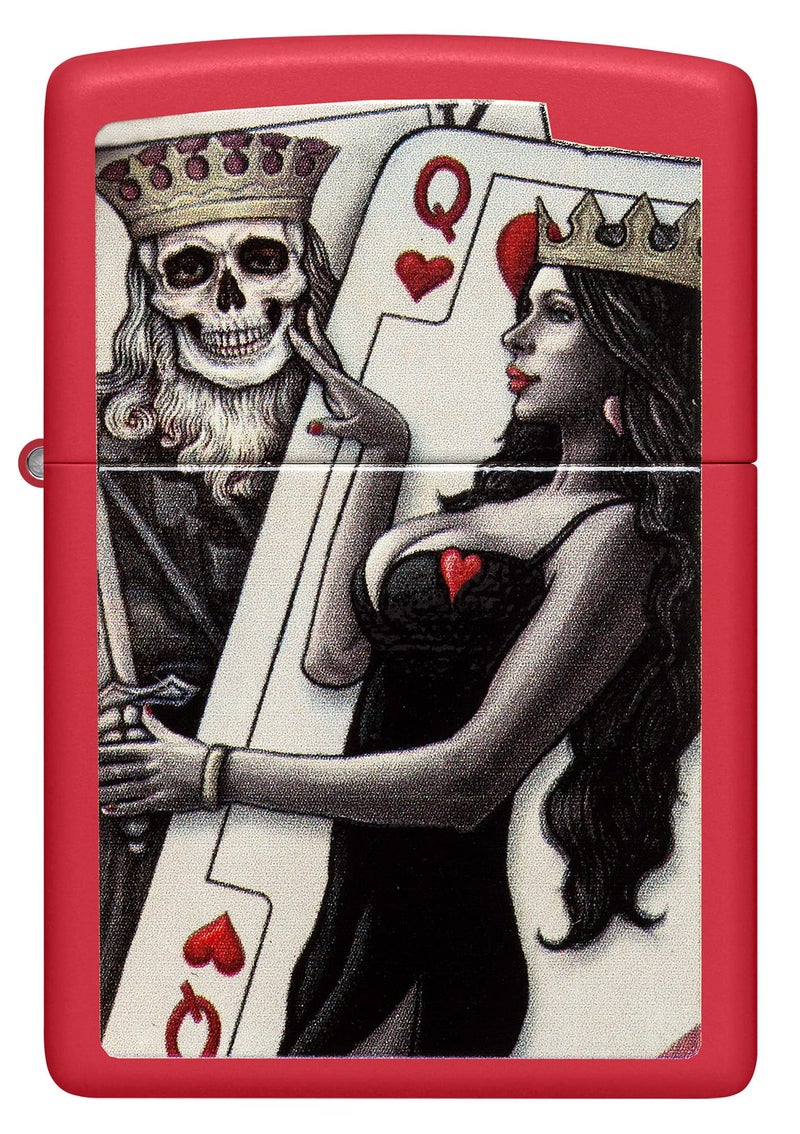 Zippo زيبو سكول كينج كوين بيوتي ريد مات - Image 2