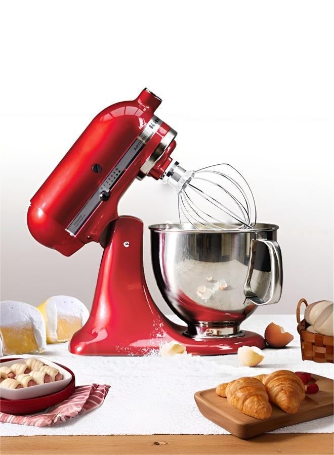 DOUGEI Stainless Steel 6-Wire Whip Attachment for KitchenAid 4.5 and 5 Quart Tilt-Head Stand Mixer, K45WW Whisk Attachment, Balloon Whisk, Heavy Duty, Dishwasher Safe - Image 2