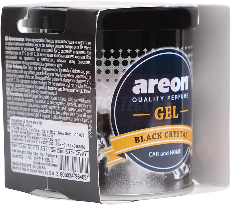 Gel Can Car Scent - Black Crystal, Pack of 1, GCK12 - Image 2