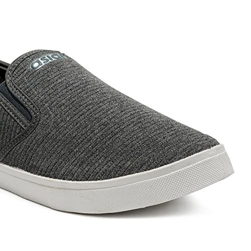 ASIAN Men's M2027 Casual Sneakers,Loafer Shoes with Extra Cushion Lightweight Casual Slip-On Shoes for Men's & Boy's Grey,UK 7 - Image 3