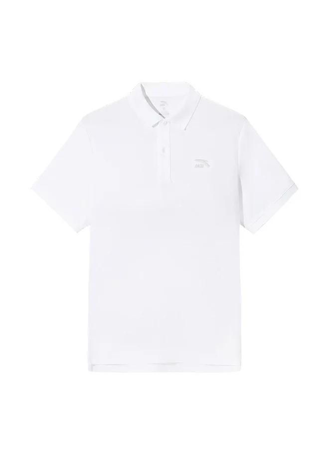 ANTA SPORTS CLUB Men's Regular Fit lifestyle Short Sleeve Polo