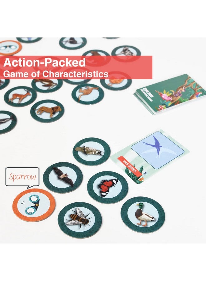 Chalk and Chuckles Educational Game- Eye See Animal World, Gifts for Kids Age 3-6, Super Fun Learning Toys for Boys, Girls 4, 5 Years - Image 4