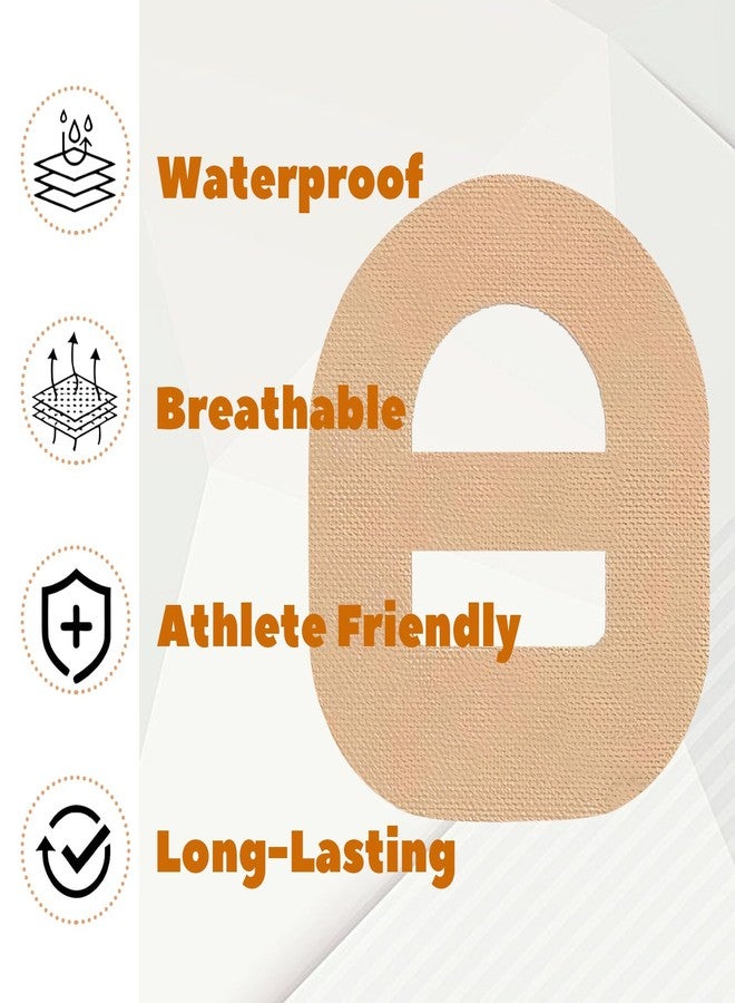 Nepia Omnipod 5 Overpatches 30-Pack Flesh | Waterproof Sweatproof Patches | Long-Lasting 14-Day Adhesion | Hypoallergenic Latex-Free for Sensitive Skin - Image 4