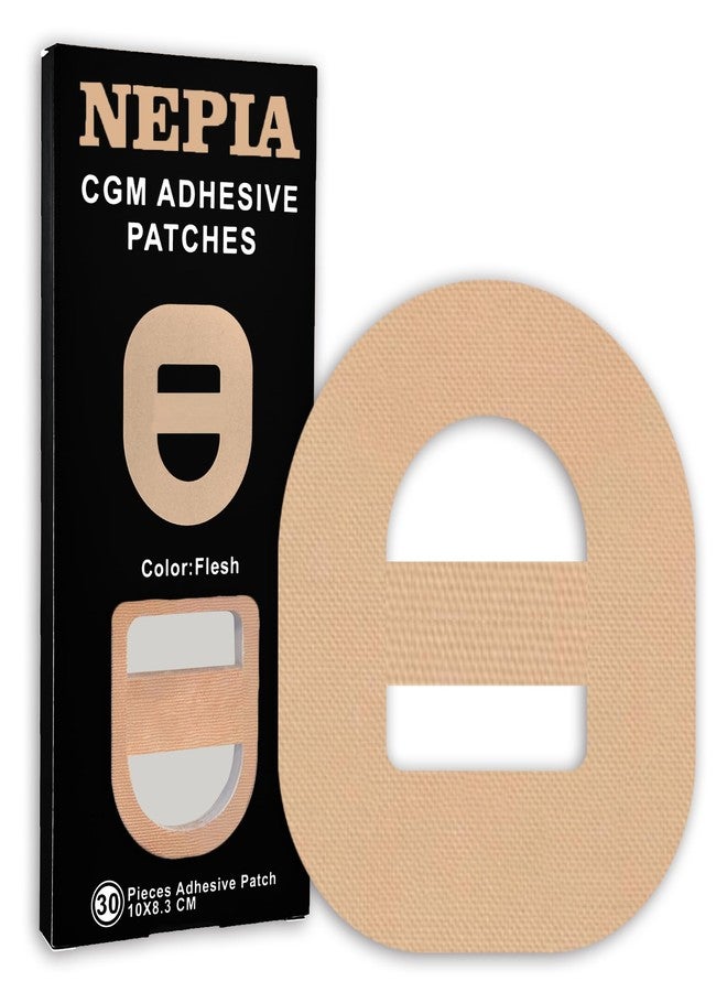 Nepia Omnipod 5 Overpatches 30-Pack Flesh | Waterproof Sweatproof Patches | Long-Lasting 14-Day Adhesion | Hypoallergenic Latex-Free for Sensitive Skin - Image 1