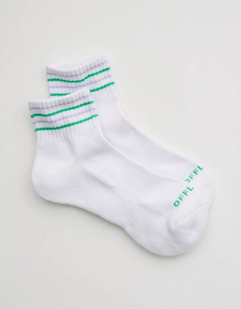 OFFLINE By Aerie Short Crew Socks