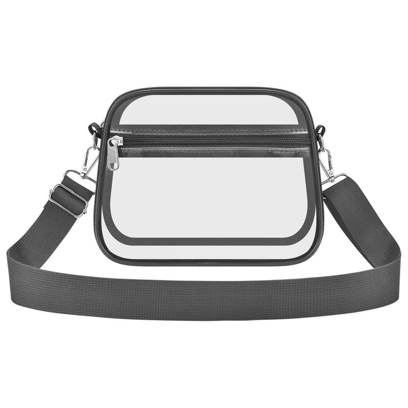 USPECLARE Clear Bag for Stadium Events Clear Sports Fan Handbags Purses with Adjustbale Strap for Concerts Festivals Game Day - Image 2