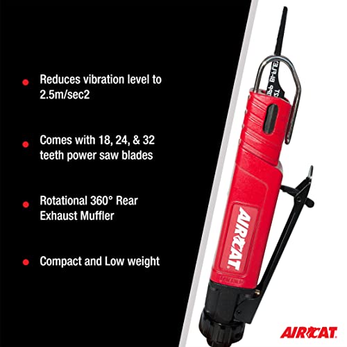 AirCat أدوات هوائية AIRCAT 6350 منشار هوائي متردد منخفض الاهتزاز 9,500 ضربة في الدقيقة - Image 5