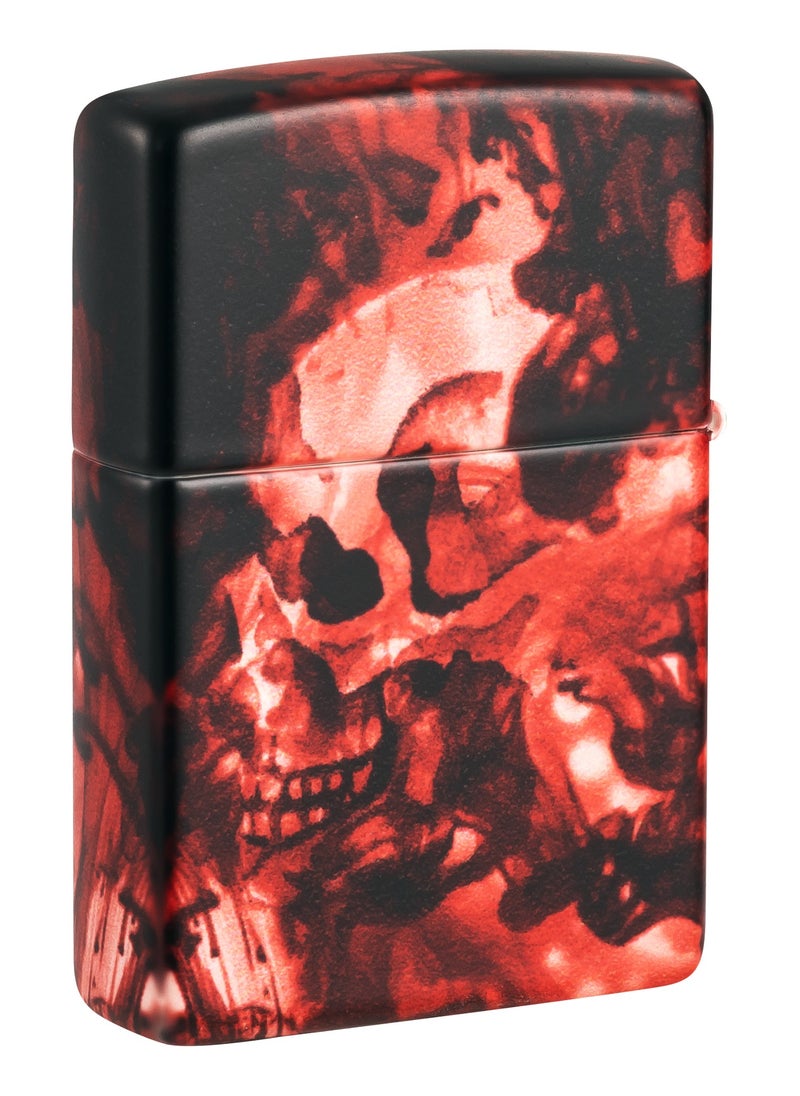 48772 49352 Skulls Design 540 Color Windproof Lighter