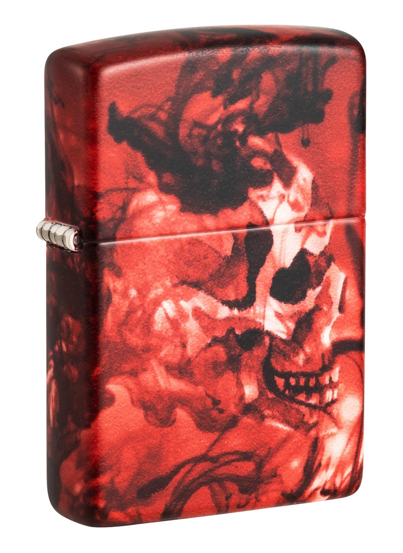 48772 49352 Skulls Design 540 Color Windproof Lighter