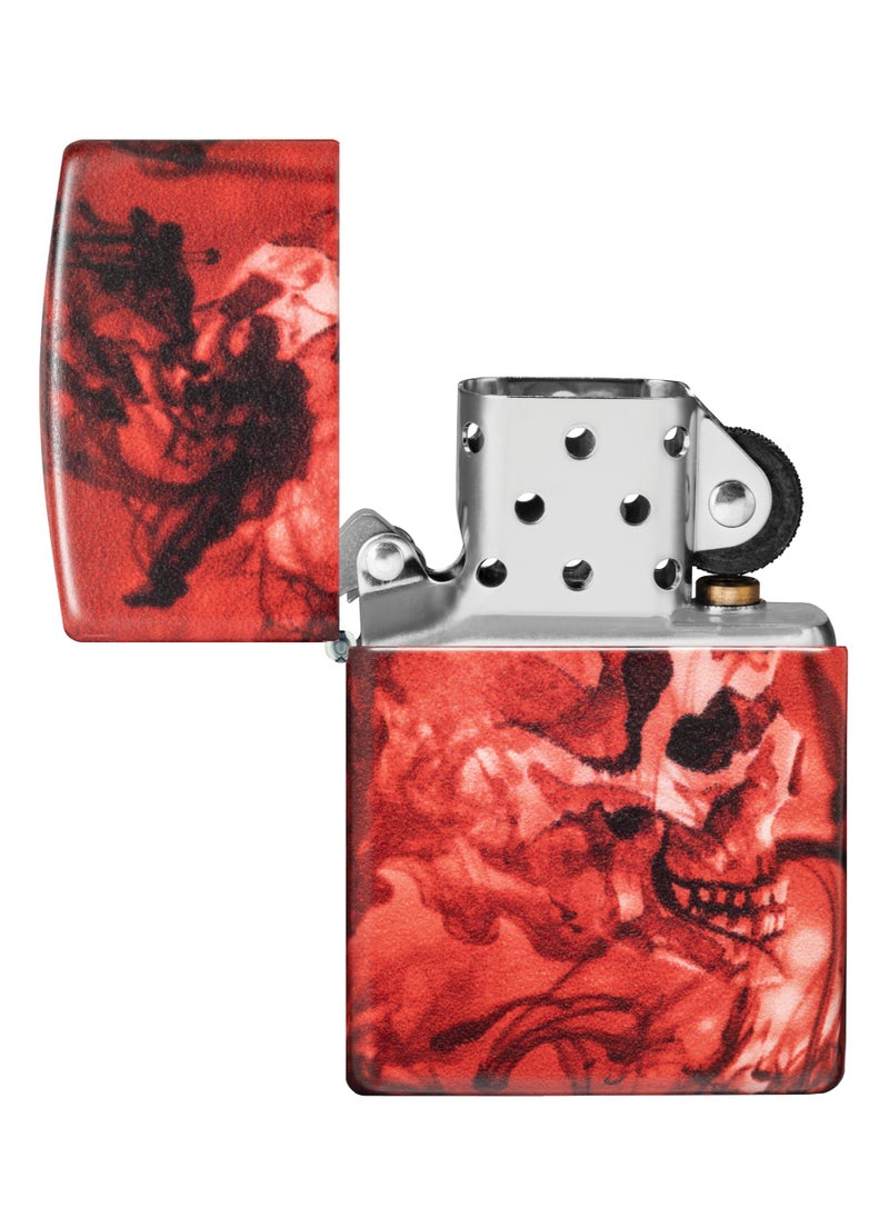 48772 49352 Skulls Design 540 Color Windproof Lighter