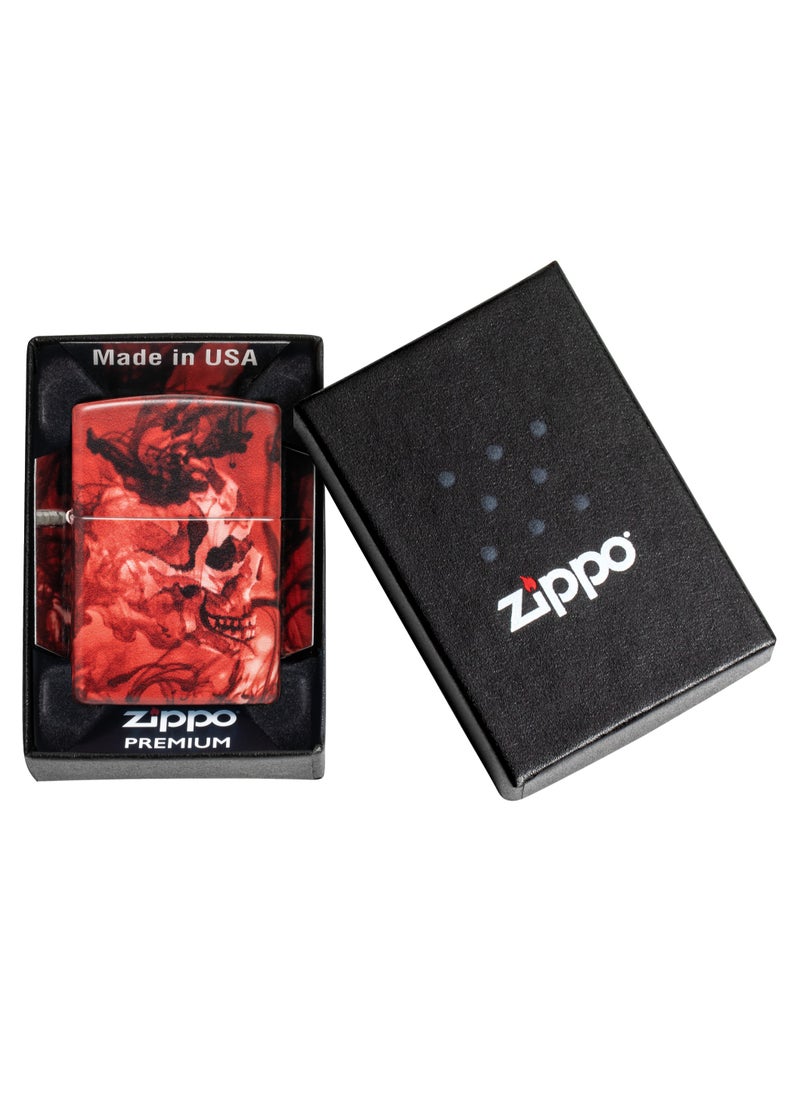 48772 49352 Skulls Design 540 Color Windproof Lighter