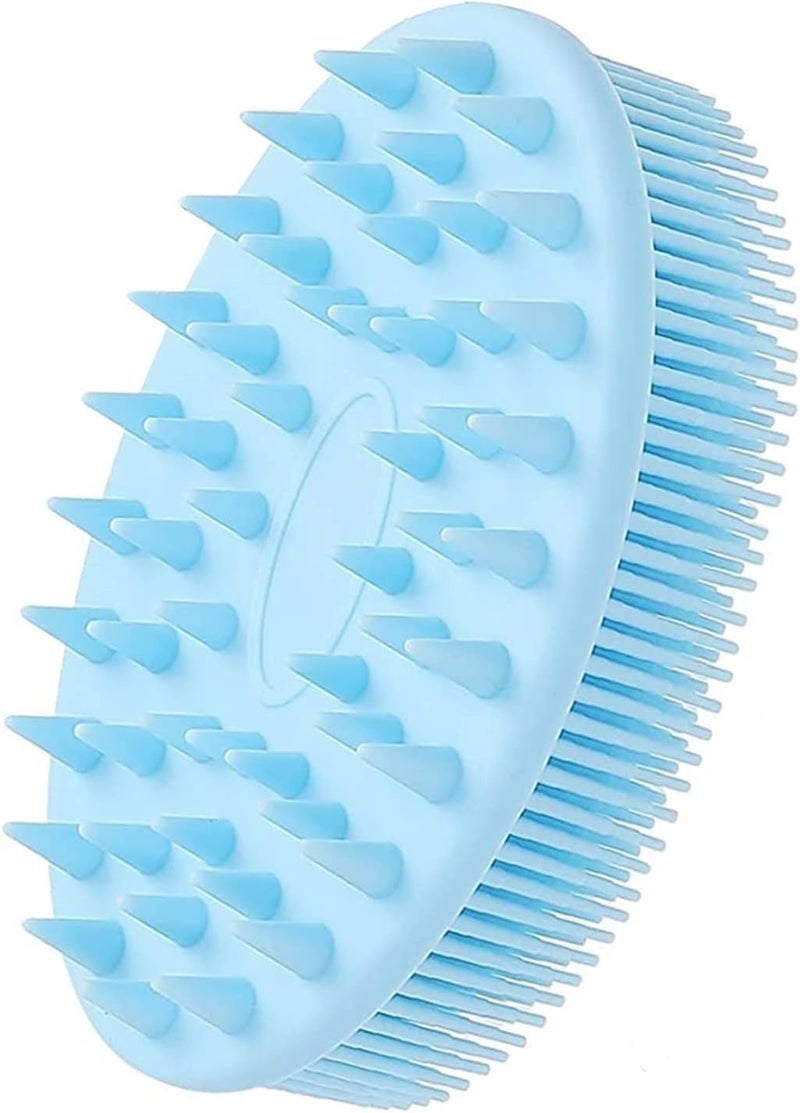 PRAMANTA Exfoliating Body Brush Scrubber 2 in 1 Silicone Body Scalp Massage Brush for Skin Clean and Sanitary 1Pcs - Image 1