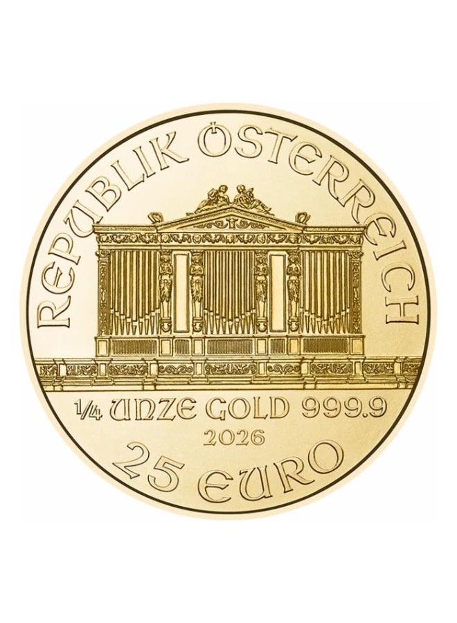 Münze Österreich Austria Philharmonic 2026 Gold 1/4 oz coin 9999 Carat - Image 2