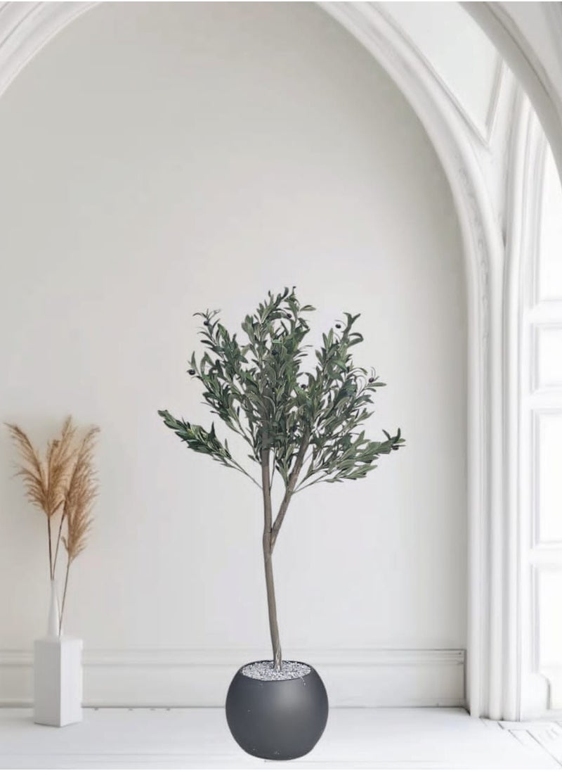 Artificial Tropical Plants, Olive Tree with Olive Branches and Lifelike Fruits, Lifelike Artificial Tree Perfect for Modern Home Indoor, Outdoor and Office Decoration, Perfect Housewarming Gift (1.4m) - pzsku/ZE301628889D575573C76Z/45/_/1727545489/b340488b-c840-4f76-aaec-480b1dc06a1b