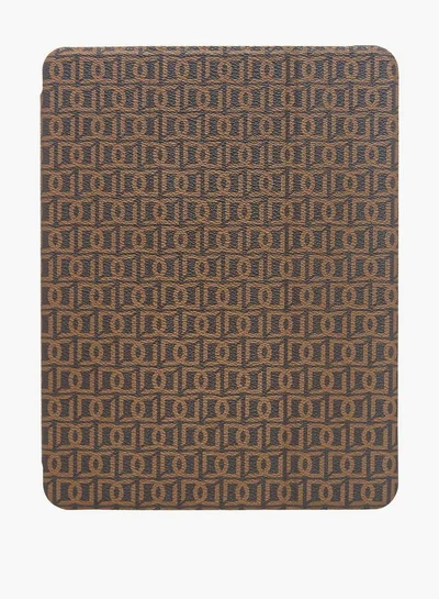 DUCHINI Monogram Print iPad Case