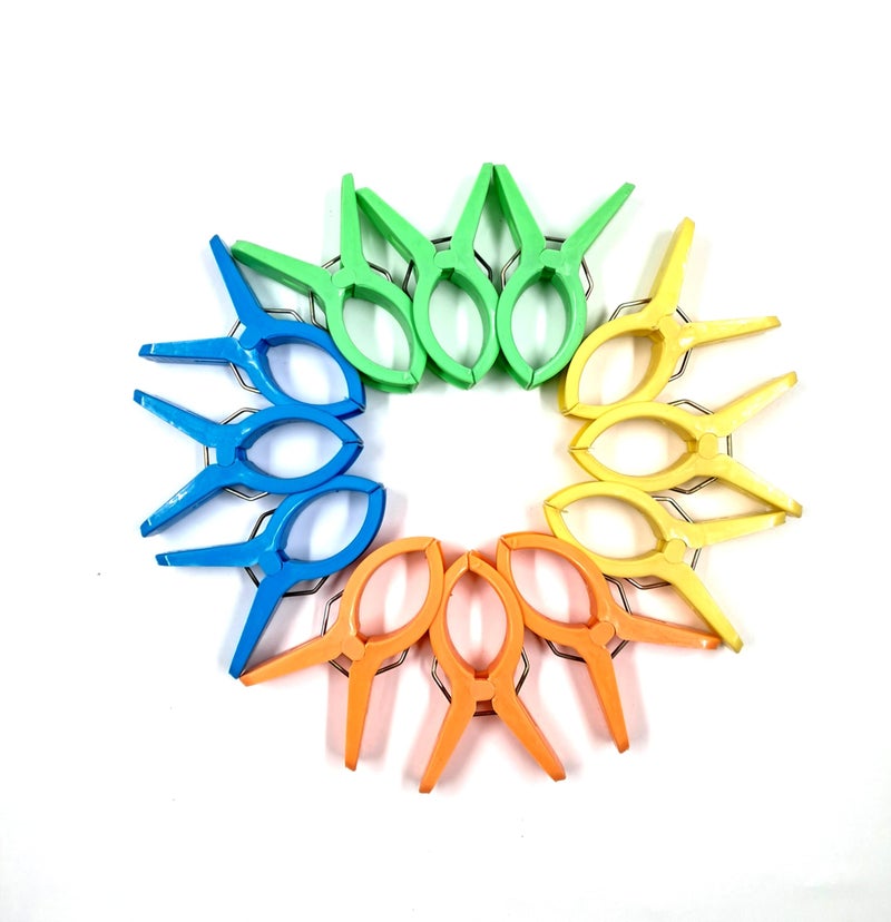 amenshree Plastic Heavy Quality Cloth Hanging Clips Set of 24 Pieces (2 Dozen)(24 Pcs) (24) - Image 2
