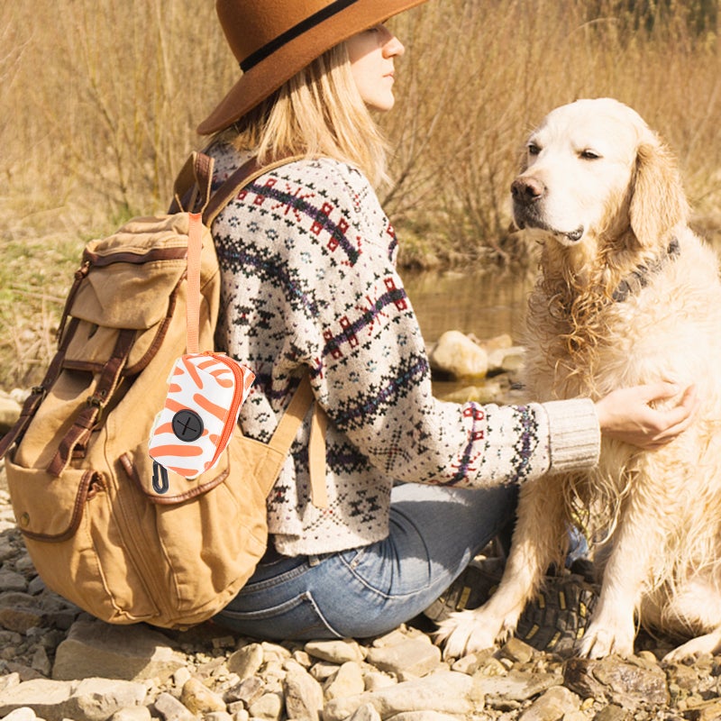 Outdoor Bag Dispenser Convenient Dog Bag Holder Portable Bag Container Bag Accessory - Image 2