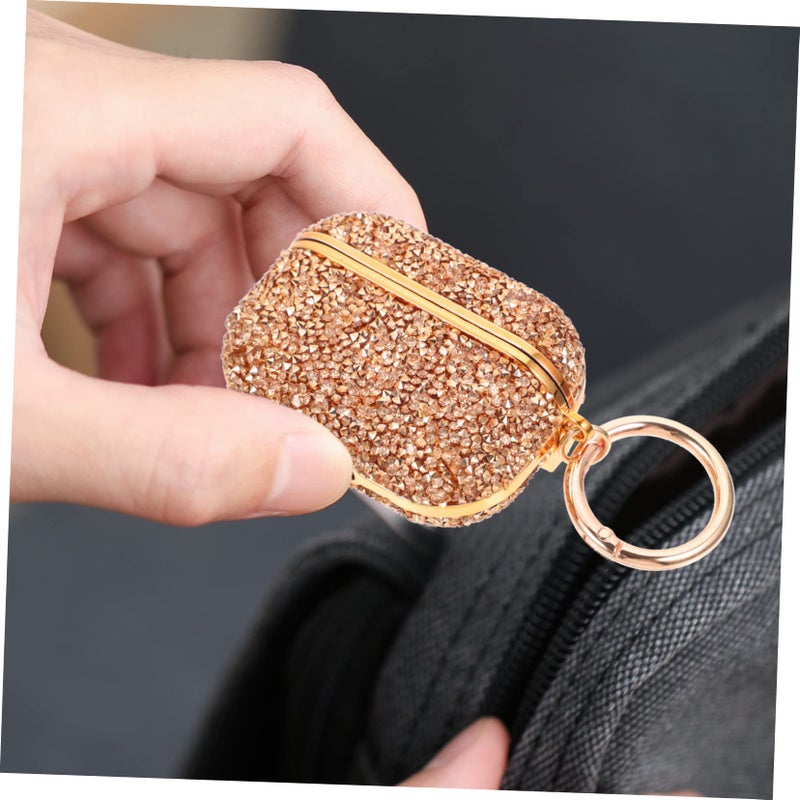 Wireless Earbuds Protective Case with Keyring and Easy Charging Access - Image 3