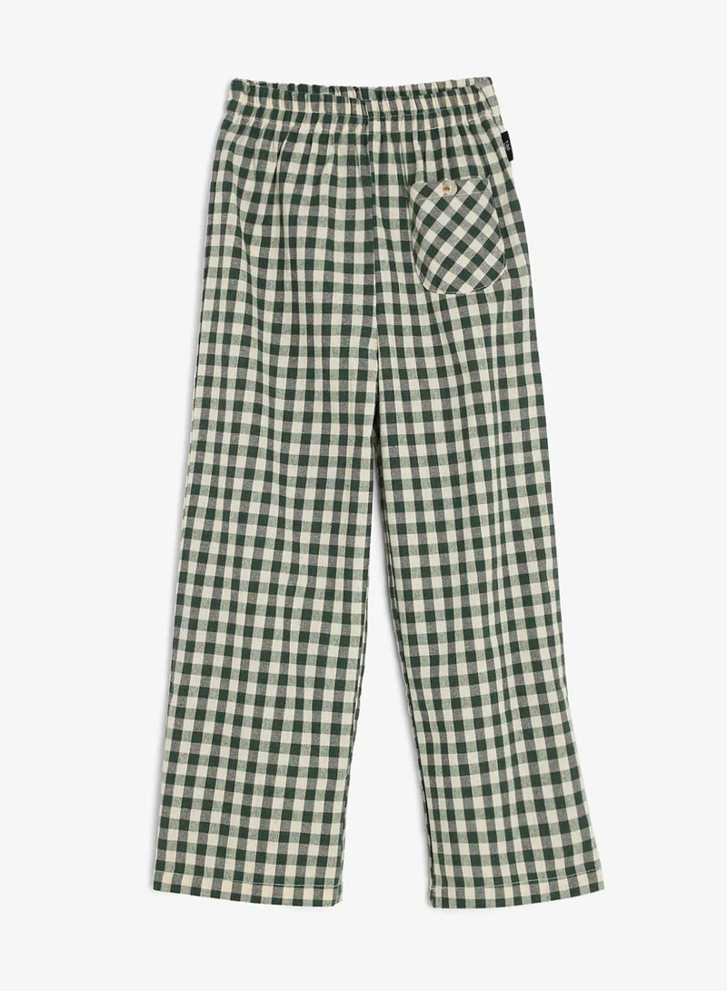 Pinata  Strappy Gingham Top and Pants Set for Women | Best Price UAE