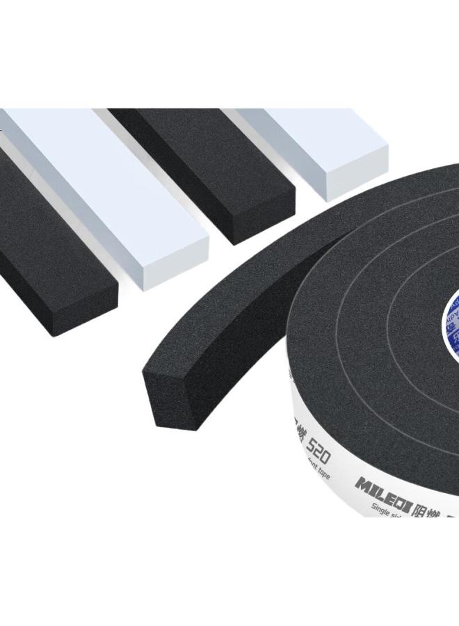Miloch Milaiqi Single-Sided Sponge Tape, Kitchen Stove Gap Filler, Waterproof Self-Adhesive, Flame-Retardant, Sealing, Shock-Absorbing, Black, 20Mm Thick, 30Mm Wide, 2M Long, 1 Roll - Image 2