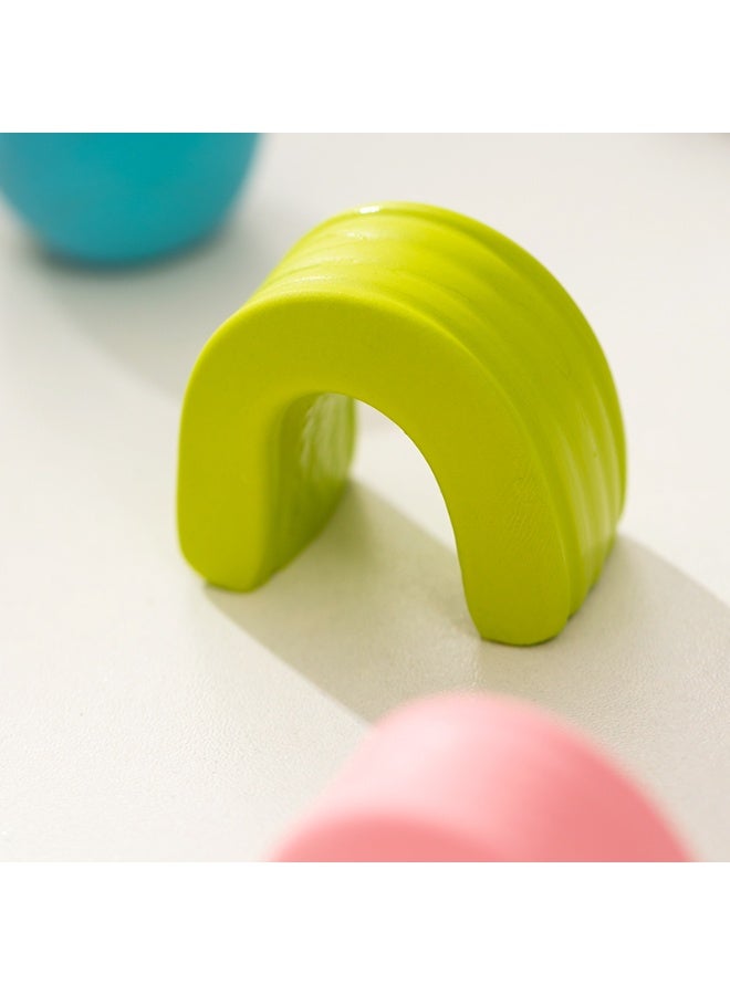 Deli دلي EH715 بلاستيسين - 8 ألوان زاهية، صديقة للبشرة، غير لاصقة، نسيج ناعم للنمذجة الإبداعية - Image 3