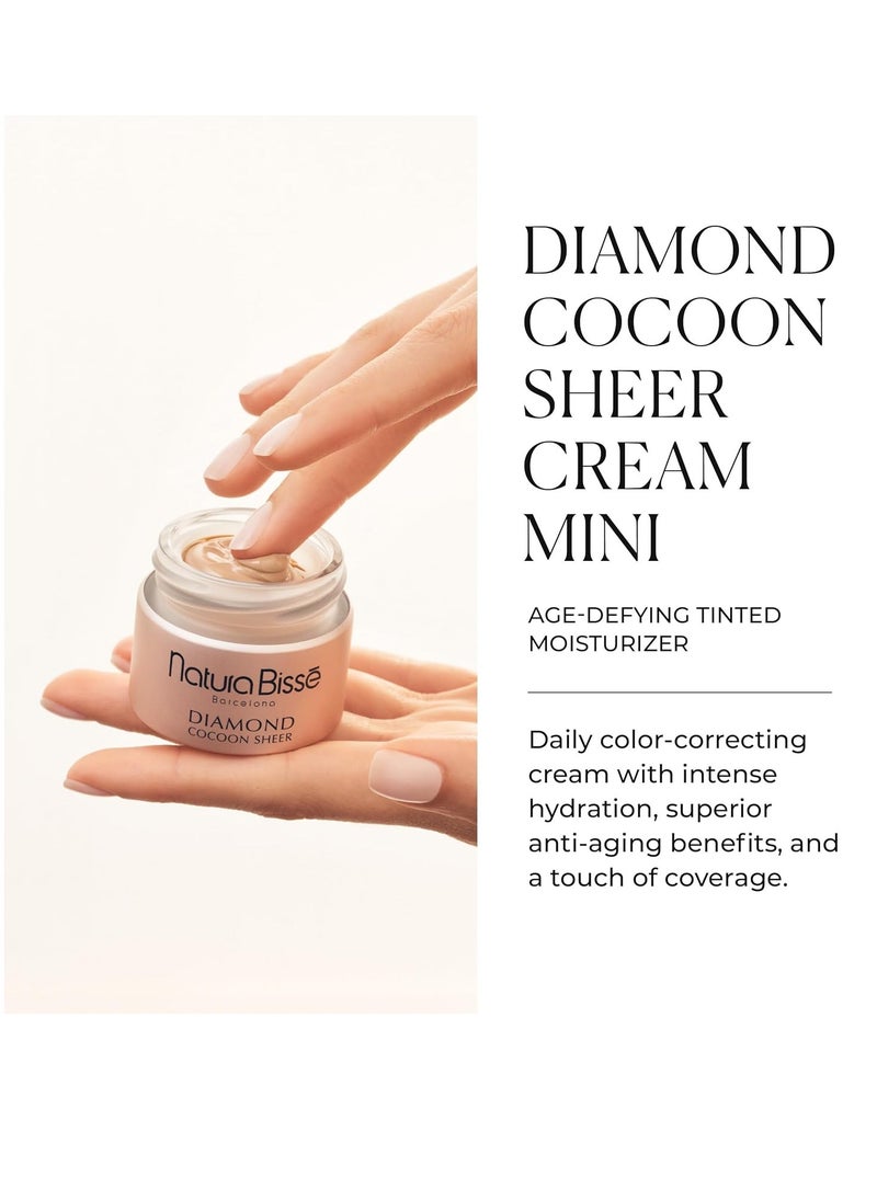 natura Bisse Natura Bissé Diamond Cocoon Sheer Cream | Anti-Aging Tinted Moisturizer | Rejuvenates, Hydrates & Corrects  - Image 2