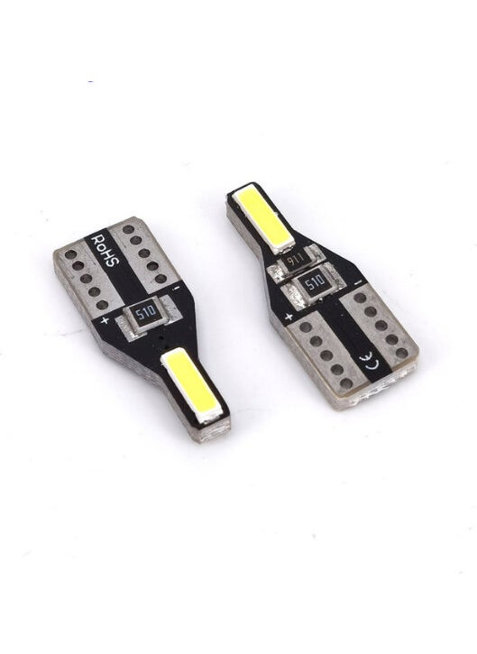 T10 LED Bulb Parking LED License Plate LED Ceiling LED 2 LEDs 12V 5W Canbus LED - pzsku/ZE301BD60778F5178F8EBZ/45/_/1737275959/669d36b5-3051-464d-b262-e5f8e32f1f7e