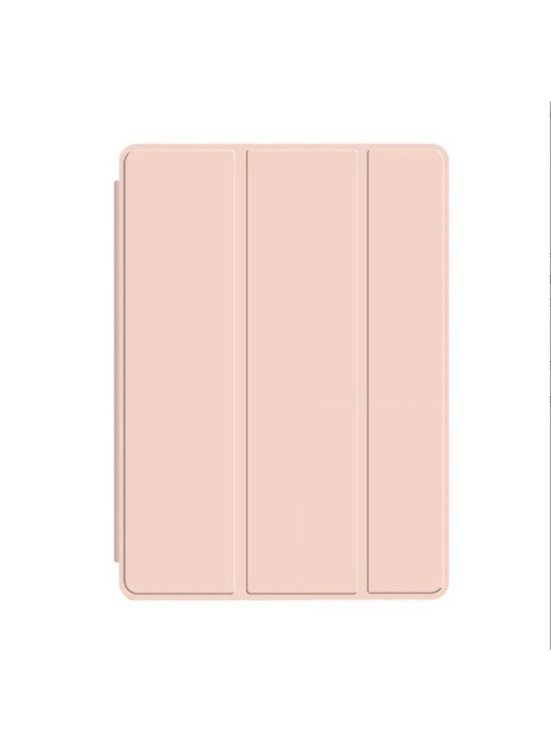 Case for Samsung Galaxy Tab A9, Auto Wake/Sleep, Comfortable Skin Touch, Slim Trifold Stand Protective Cover with Soft TPU Back, Pink - Image 3