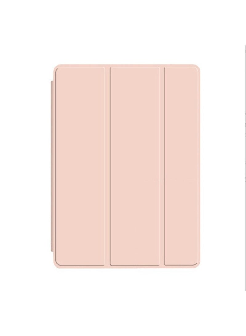 Case for Samsung Galaxy Tab A9, Auto Wake/Sleep, Comfortable Skin Touch, Slim Trifold Stand Protective Cover with Soft TPU Back, Pink - Image 2