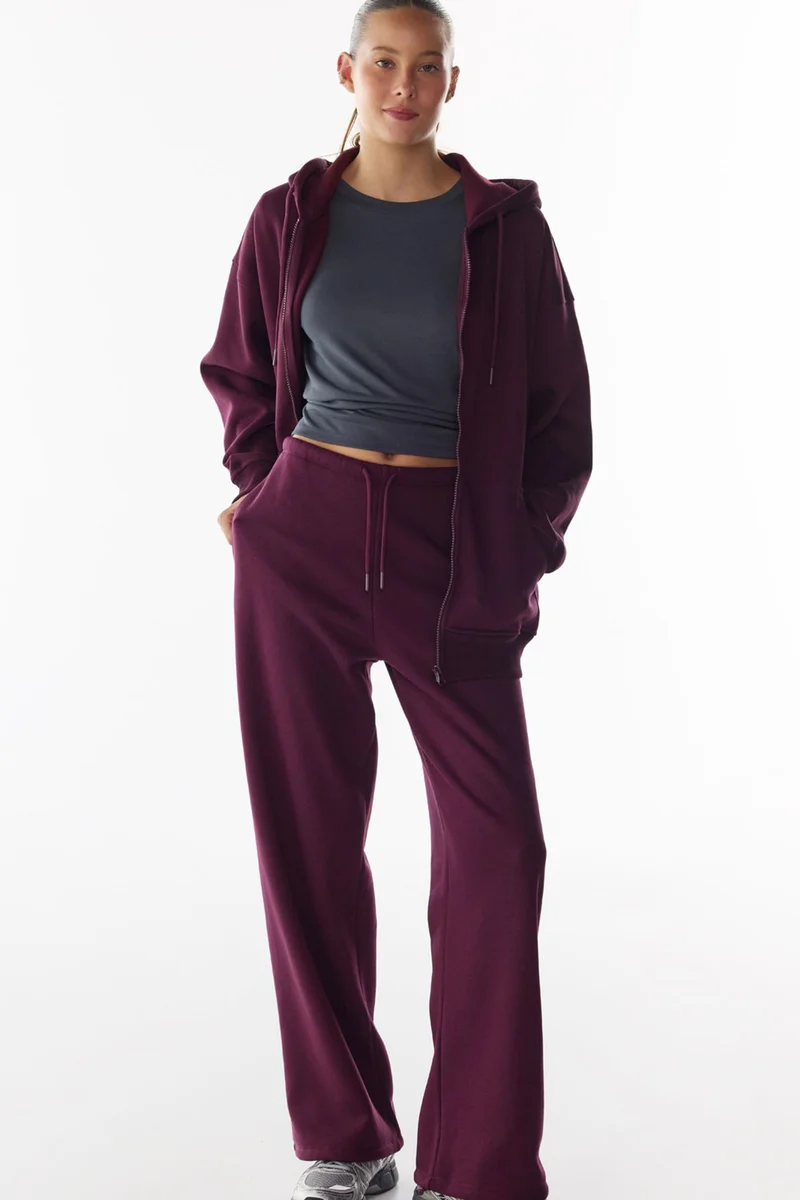 Penti PENTI Adjustable Waist Brushed Wide-Leg Sweatpants
