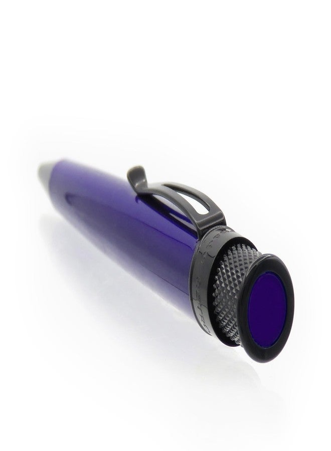Retro 51 Tornado™ Stealth - Midnight Purple Rollerball Pen - Image 2