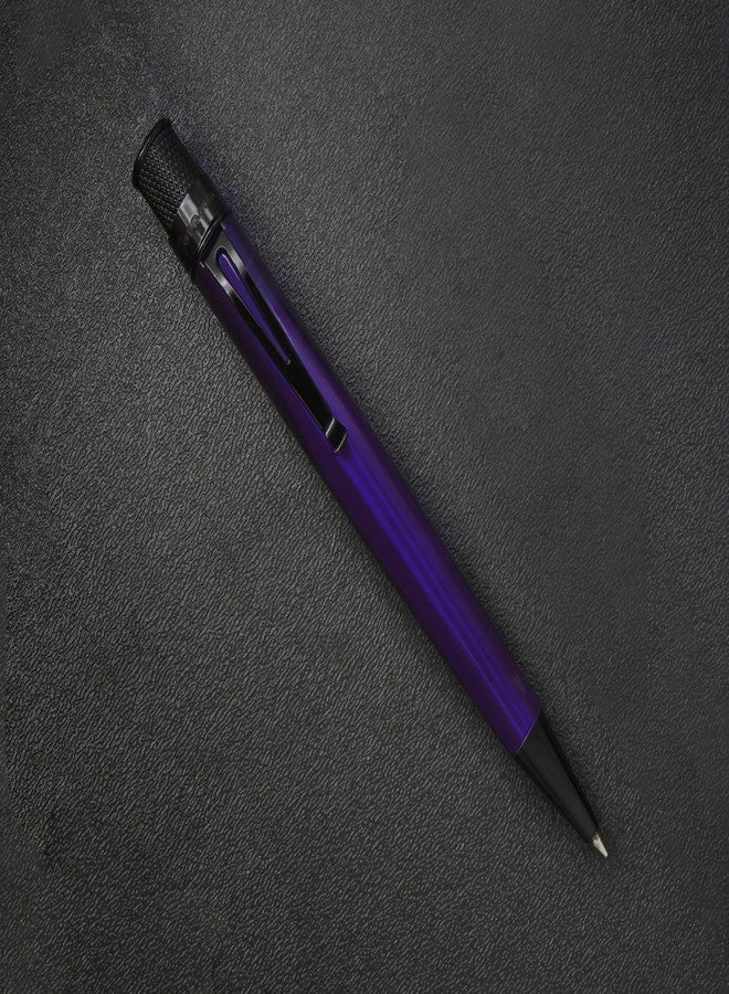 Retro 51 Tornado™ Stealth - Midnight Purple Rollerball Pen - Image 3