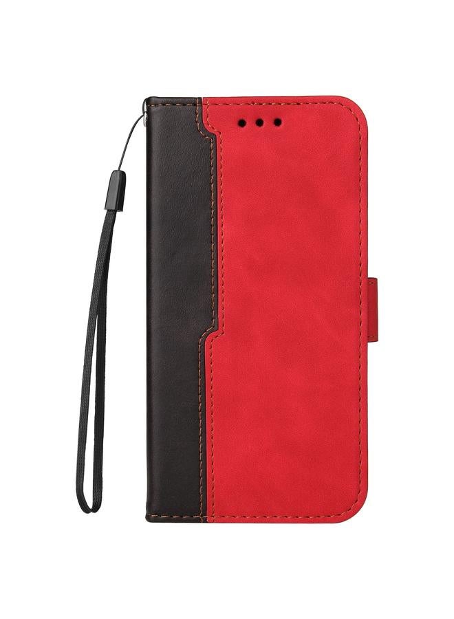Zaboon Case For Infinix Note 12 / G96 Stitching-Color Leather Phone Case - Image 2