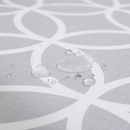 Westex Circles Heavy Duty Ironing Board Cover and Pad, Thick 3-Layer Stain Resistant Padding, Elasticized Skirt, Click-to-Close Fastener, 15 x 54 Inch (Board NOT Included, Cover ONLY) - Image 2