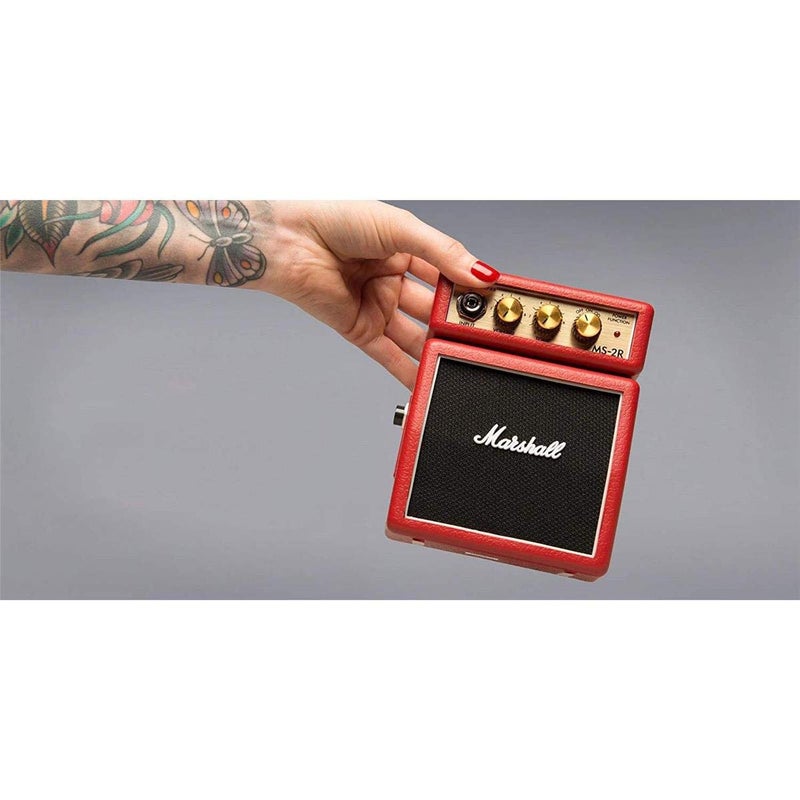 Marshall مضخم جيتار ميكرو MS-2R أحمر - Image 4