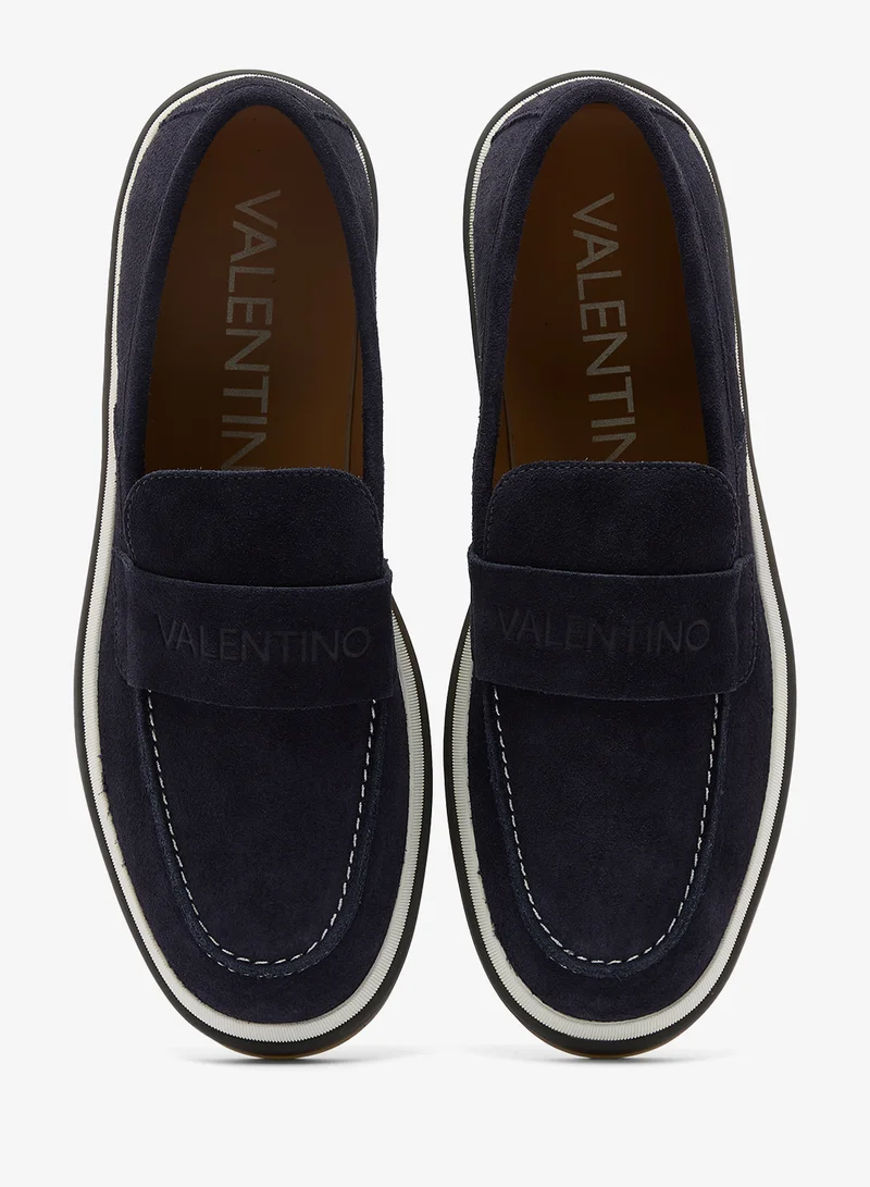 Valentino By Mario Valentino 560-BLU Casual Mocassin for Men | Best Price UAE