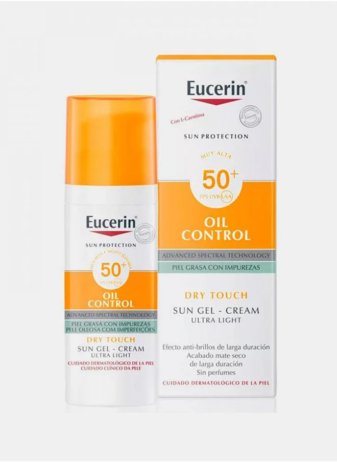 Eucerin Sun Gel Cream Oil Control SPF50+ Ultra Light