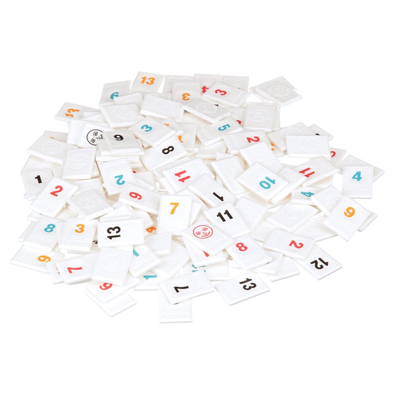 Pressman Rummikub Six Player Edition - The Classic Rummy Tile Game - More Tiles and More Players for More Fun! by Pressman , Blue - Image 3