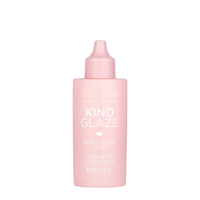 Pacifica Makeup Primer â€“ Kind Glaze Dewy Glow Layer, Hydrating Primer with Vegan Collagen, Squalane & Ceramides for Soft-Focus Radiance, Vegan & Cruelty-Free, 1 fl oz - Image 3