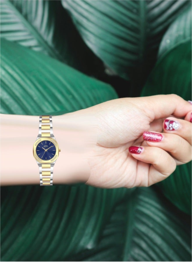 MARTINI Elegant Martini Women's Watch Stylish Navy Blue Dial Stainless Steel Band Water Resistant Perfect for Casual and Formal Wear - Image 3