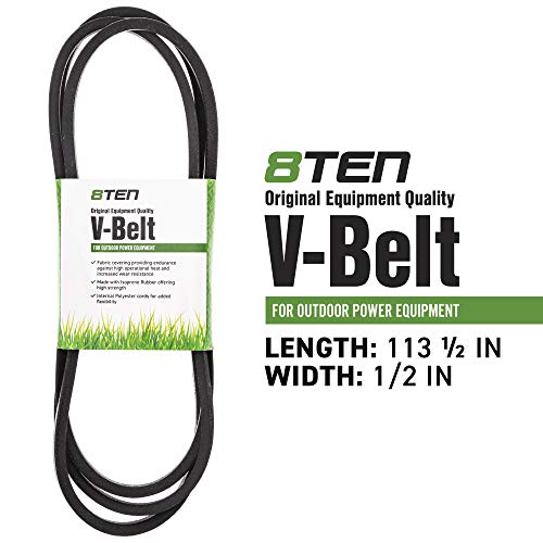 8TEN Deck Belt for Toro 42 inch TimeCutter MX SW ZS 4200 SS 4225 4235 4250 4260 119-8819 - Image 2