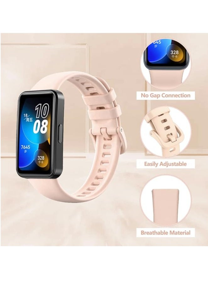 ماركة غير محددة - Silicon Replacement Strap for Huawei Band 8 / Huawei Band 8 Strap/band 8 Strap - Image 1