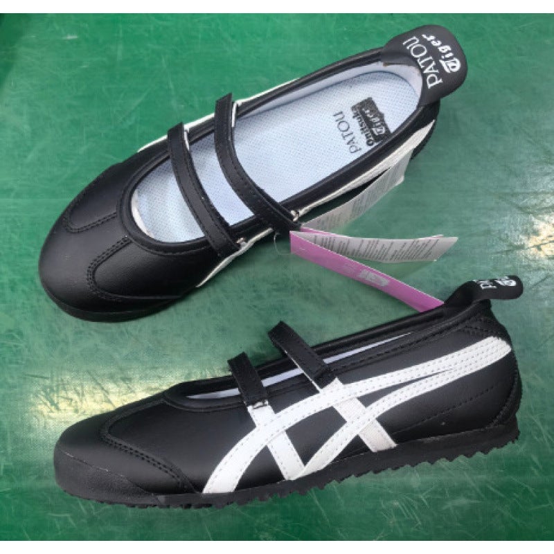 Women's Mary Jane Flat Shoes with Velcro Strap