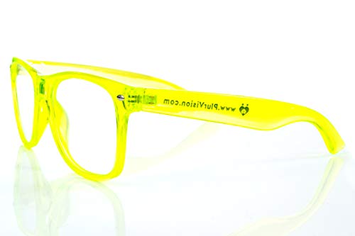 Alternative Imagination Spiral Diffraction Glasses For Raves, Festivals, Holiday Lights - Transparent Green - Image 4