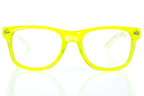 Alternative Imagination Spiral Diffraction Glasses For Raves, Festivals, Holiday Lights - Transparent Green - Image 1