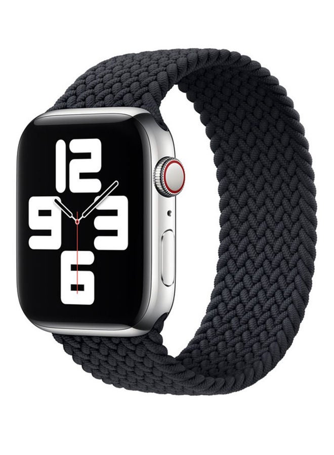 NIBEMINENT 6-Piece Braided Solo Loop Replacement Band for Apple Watch 42-44mm Multicolour - Image 4