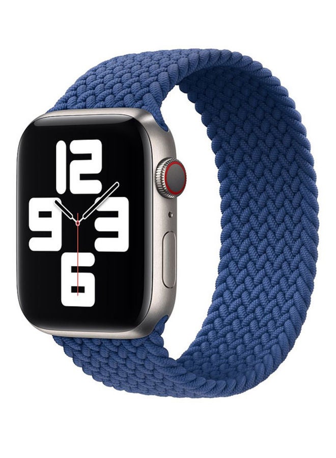 NIBEMINENT 6-Piece Braided Solo Loop Replacement Band for Apple Watch 42-44mm Multicolour - Image 3