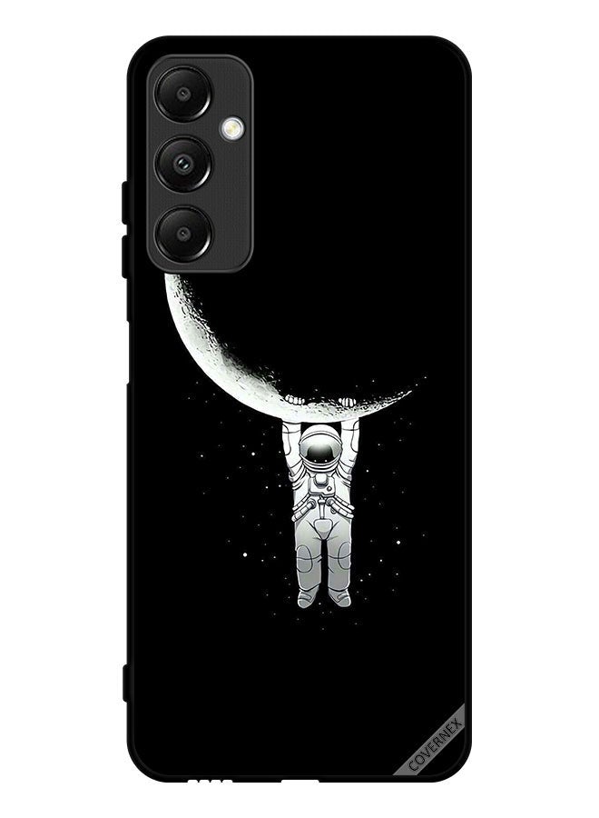 Covernex Protective Case Cover For Samsung Galaxy A05s Astronaut Hanging On Moon Photographic Print - Image 1