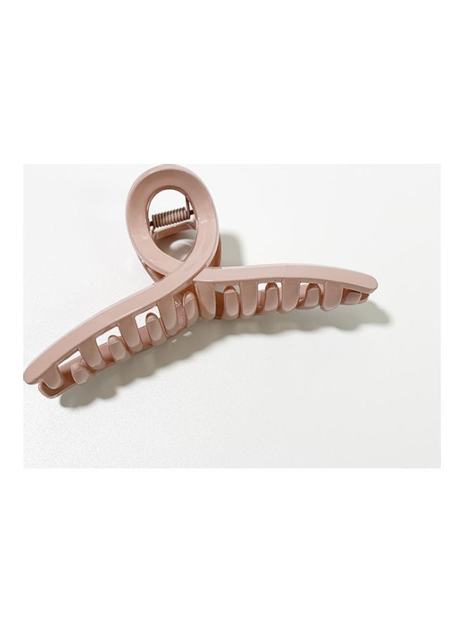 NIBEMINENT Bathing plate hair spiral gripper headdress Pink 7cm - Image 1