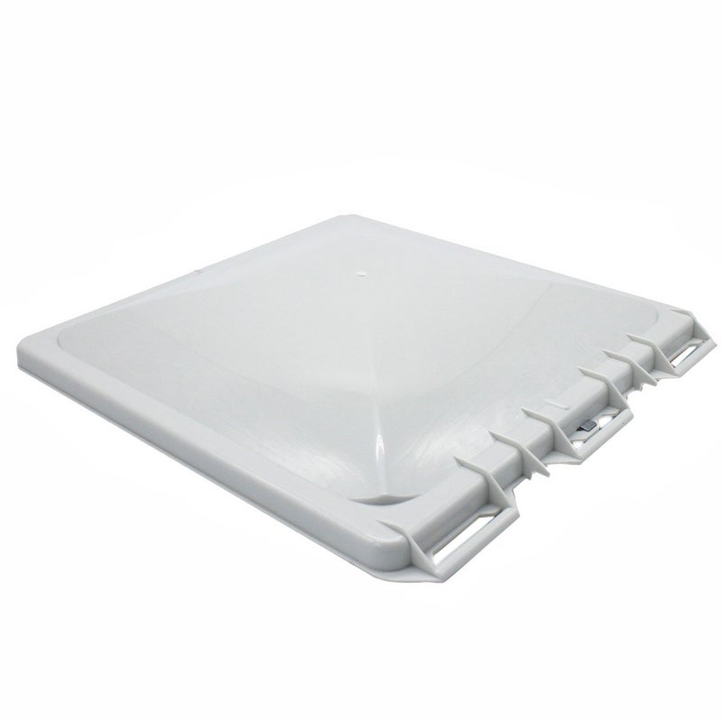 XHaibei RV Roof Vent Cover 13 x 14 x 2 inch Vent Lid Universal Replacement for Camper Trailer WhiteUVresistant Polypropylene